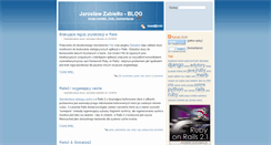 Desktop Screenshot of blog.zabiello.com
